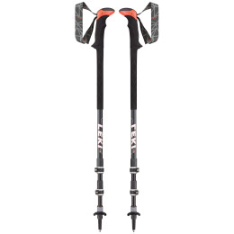 Bâtons randonnée Leki Sherpa XTG AS rouge BlackWhiteFluorescentRed