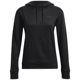 Sweat-shirt femme Under Armour Armour Fleece LC Hoodie vert Black / / Black