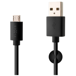 Câble données et chargement FIXED Datový a nabíjecí kabel FIXED USB/micro USB noir černá