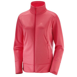 Sweat-shirt femme Salomon Discovery Fz W rose HibiscHeather