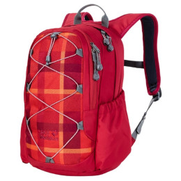 Sac à dos enfant Jack Wolfskin Kids Grivla Pack rouge IndianRedWovenCheck
