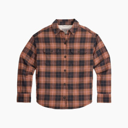 Chemise femme Royal Robins W Vista Flannel Shacket brun / orange Tawny Alpine Pld