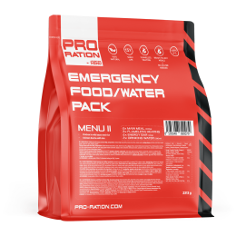 Repas Adventure Menu Emergency food/water pack, Menu II rouge red