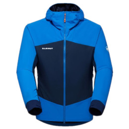 Veste homme Mammut Taiss IN Hybrid Hooded Jacket Men bleue ice/marine