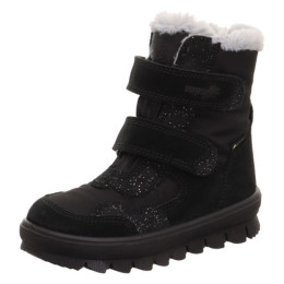 Bottes d'hiver enfant Superfit Flavia Schwarz/Silber noir / argenté Schwarz/Silber