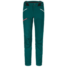 Patalon femme Ortovox W's Westalpen Softshell Pants green Pacific Green