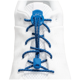 Lacets Lock Laces Original bleu Royal Blue