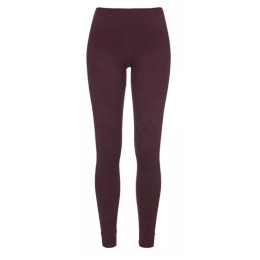 Sous-vêtements thermique femme Ortovox Merino 105 Ultra Long Sleeve rouge DarkBlood