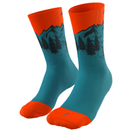 Chaussettes Dynafit Stay Fast Sk bleu / orange storm blue/4560