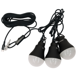 Jeu d'ampoules Outwell Epsilon Bulb Set noir / gris Black Grey