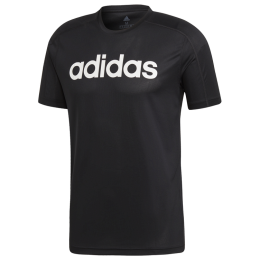 T-shirt homme Adidas D2M COOL Logo T vert Black