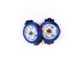 Lumière pour chien Curli Luumi Safety LED Lights rechargeable bleu blue