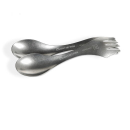 Spork Light My Fire Swedish Spork 2-pack argenté stainless