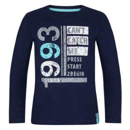 T-shirt enfant Loap Bilt bleue Blue