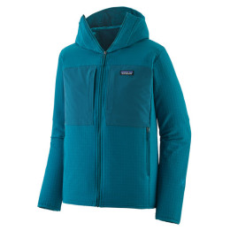 Veste homme Patagonia M's R2 TechFace Hoody bleu Glacial Blue
