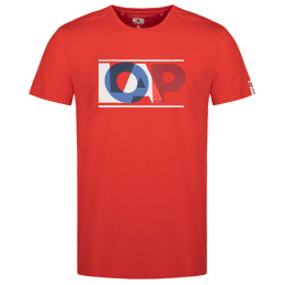 T-shirt homme Loap Albertto rouge Fiery Red | White
