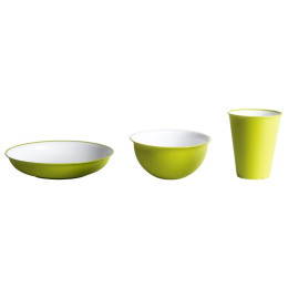 Set de vaisselle Omada Sanaliving Set 3pcs green Verdemel