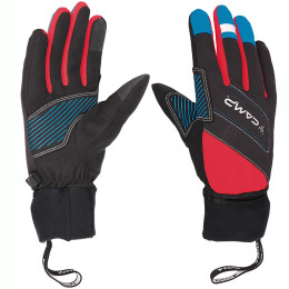 Gants Camp G Comp Evo vert Black / Red / Light blue