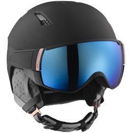 Casque de ski Salomon Mirage Black vert Black(PantoneTapShoe)