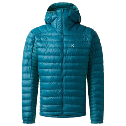 Veste homme Haglöfs L.I.M Down Hood II bleu clair Deep Teal/Mountain Teal