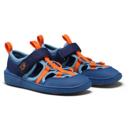 Sandales enfant Affenzahn Sandal Vegan Roughy bleu Elephant