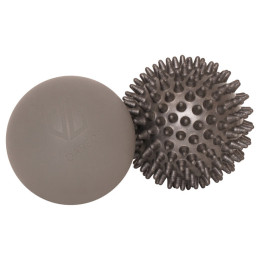 Ballon gymnastique et massage Dare 2b Massage Balls girs Ebony Grey