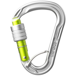 Mousqueton Edelrid HMS Strike Screw FG II argenté silver