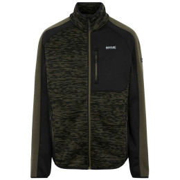 Sweat-shirt homme Regatta Oakar vert OliveNgt/Blk