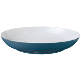 Assiette Brunner Aquarius Deep plate blanc / bleu