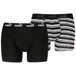 Caleçon homme Puma Elements Striped Boxers 2P