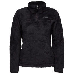 Sweat-shirt femme Black Diamond Roadie QTR Zip Fleece vert Black