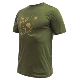 T-shirt fonctionnel homme Sensor Merino Active Hiking