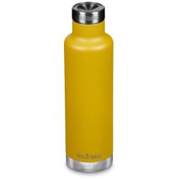 Gourde isotherme en acier inoxydable Klean Kanteen Insulated Classic Narrow 25oz (w/Pour Through Cap) jaune yellow