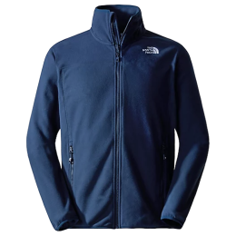 Sweat-shirt homme The North Face M 100 Glacier Full Zip 2023 bleue SUMMIT NAVY