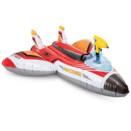 Jouet gonflable Intex Water Gun Plane Ride-Ons 57536NP rouge