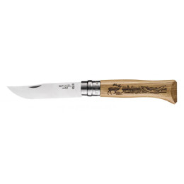 Couteau Opinel VRI N°08 Inox Cerf