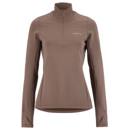 Veste polaire fonctionnelle femme Craft Gain Thermal Midlayer 2 W brun Brown