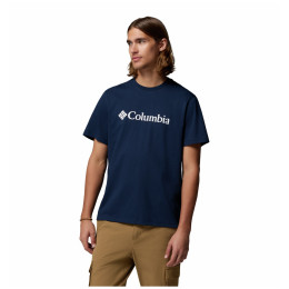 T-shirt homme Columbia CSC Basic Logo™ Tee bleu foncé Collegiate Navy, Gem Columbia