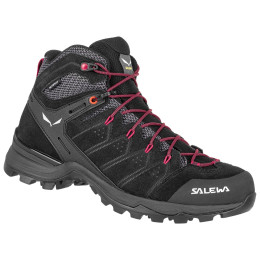 Chaussures femme Salewa Ws Alp Mate Mid Wp vert 0998 - Black Out/Virtual Pink