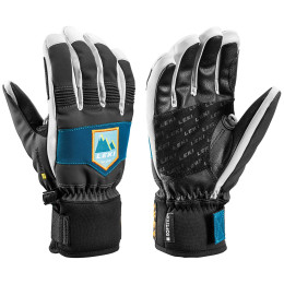 Gants ski Leki Patrol 3D Junior vert / bleu graphite-petrol