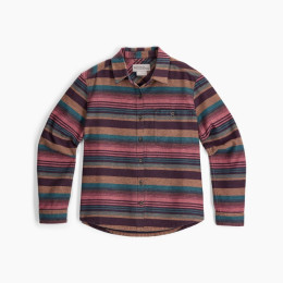 Chemise femme Royal Robins Clouds Rest Hemp L/S bleu foncé Huckleberry Alder Str