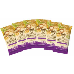 Set Chimpanzee Energy Bar Crunchy Peanut 55g - 6ks violet CrunchyPeanut