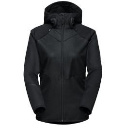 Veste femme Mammut Ultimate VI SO Hooded Jacket Women vert Black
