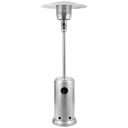 Chauffage de terrasse G21 Moon argenté