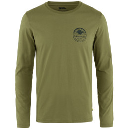 T-shirt homme Fjällräven Forever Nature Badge LS vert clair Caper Green