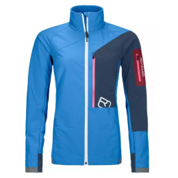 Veste femme Ortovox W's Berrino Jacket bleue Skyblue