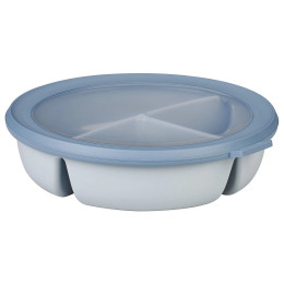 Boîte à goûter Mepal Bento bowl Cirqula 250+250+500 ml bleu Nordic Blue