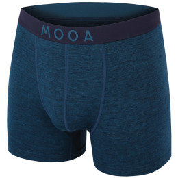 Caleçon homme MOOA MerinoSilk 4in bleu legion blue melange