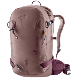 Sac à dos ski Deuter Freerider 28 SL rose / violet ashrose-cassis