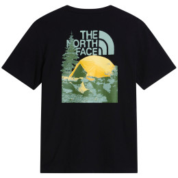 T-shirt homme The North Face M Pitch A Tent Relaxed Ss Tee noir TNF BLACK